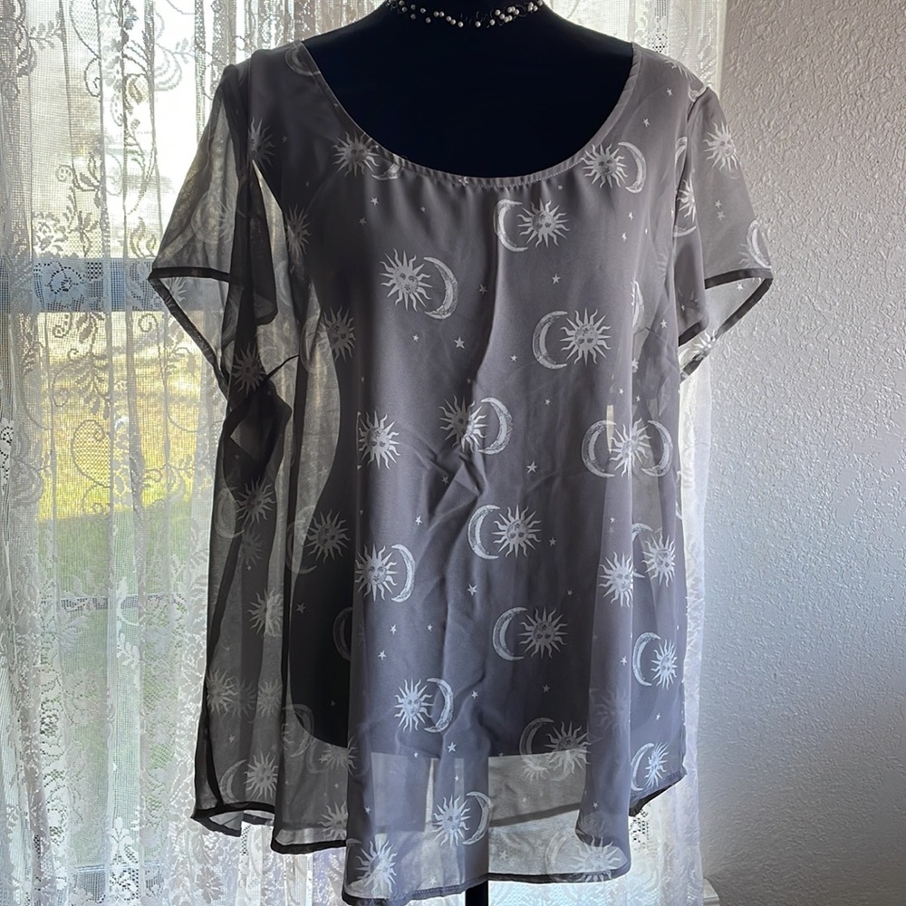 Torrid moon and sun top